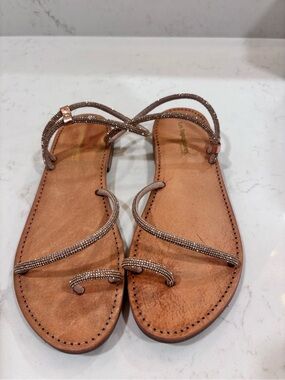 Les Tropeziennes sandals sparkle